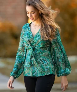 Enchanted Print Blouse