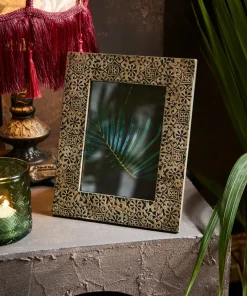 Endless Etched Floral Photo Frame