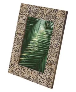 Endless Etched Floral Photo Frame