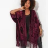 Evening Song Devore Kimono