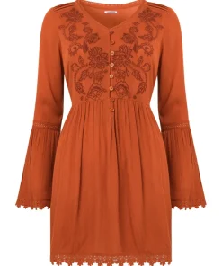 Ever So Pretty Embroidered Tunic Top