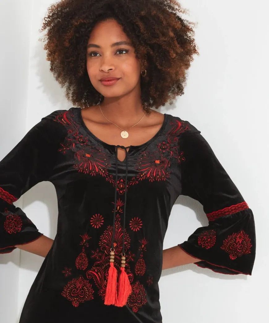 Evie Embroidered Tunic
