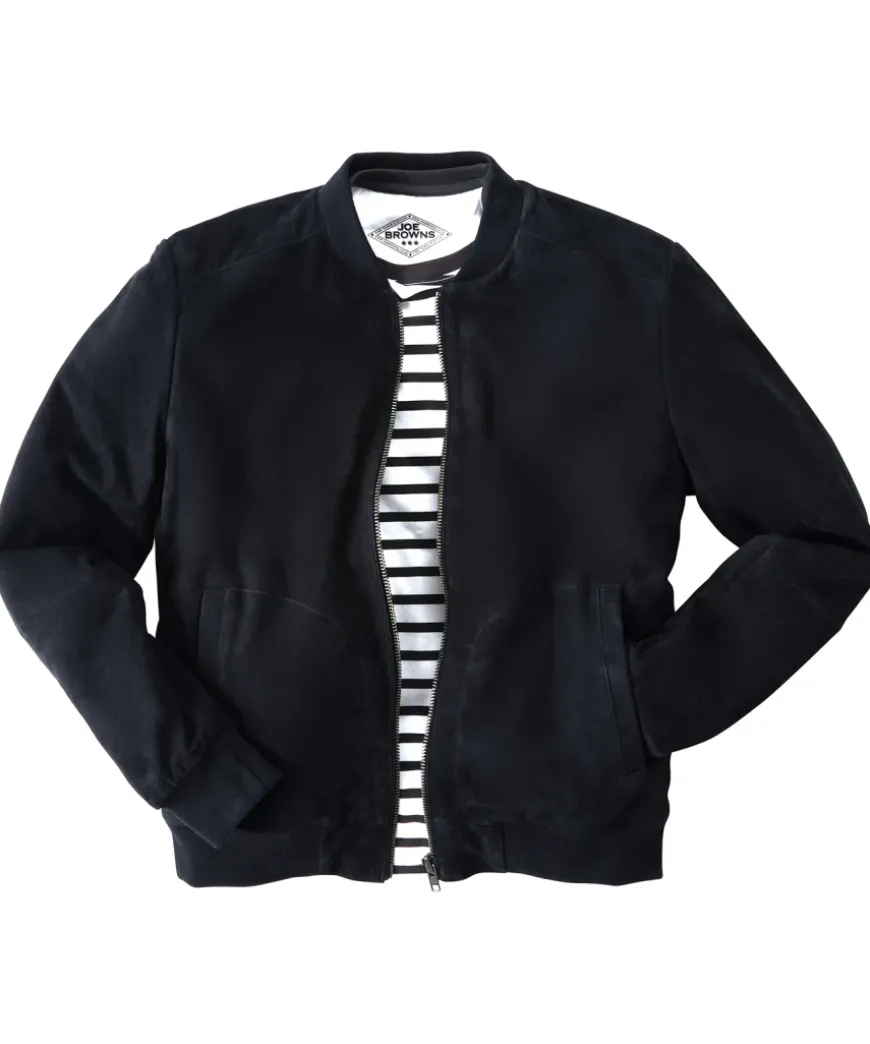 Exquisite Premium Suede Bomber