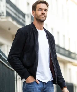 Exquisite Premium Suede Bomber