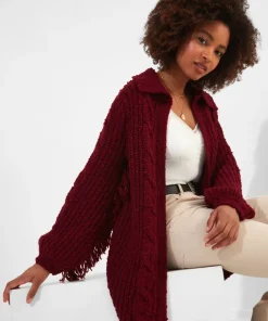 Fabulously Fringed Cardigan