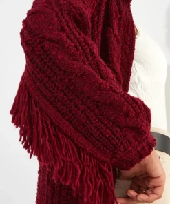 Fabulously Fringed Cardigan
