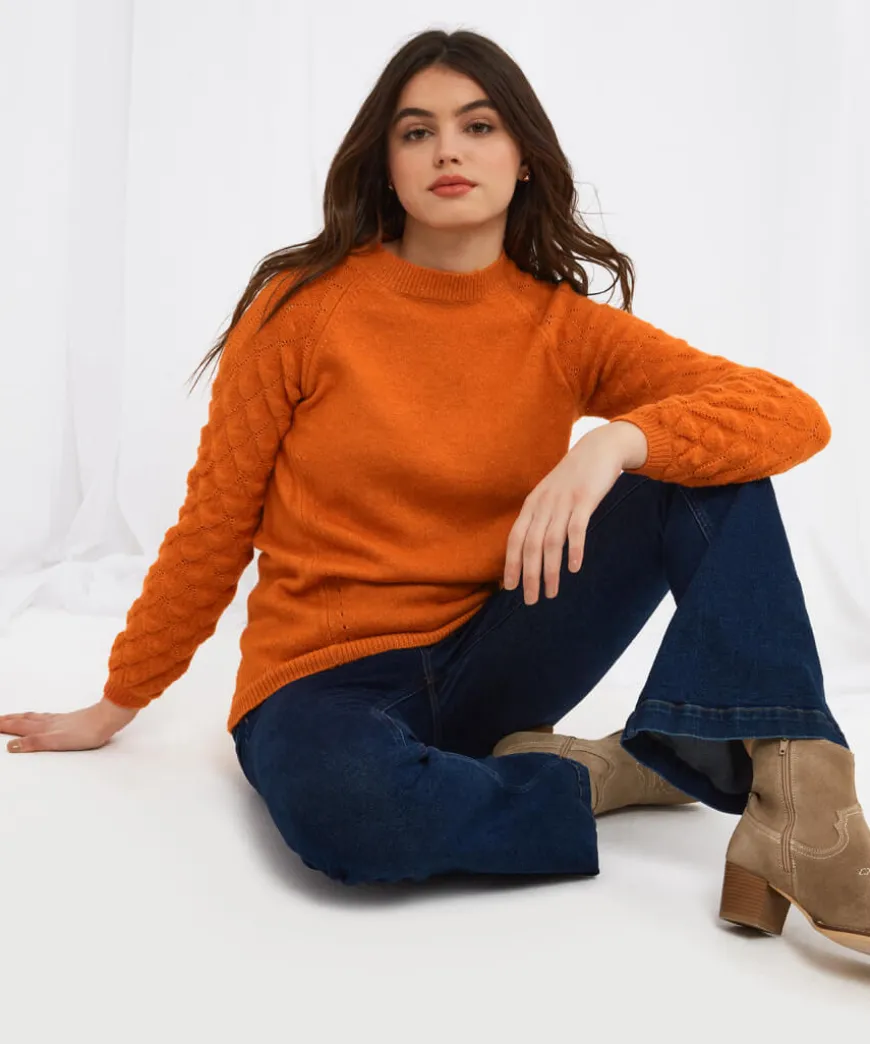 Fancy Sleeve Jumper