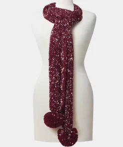 Fantasia Tape Yarn Bobble Scarf