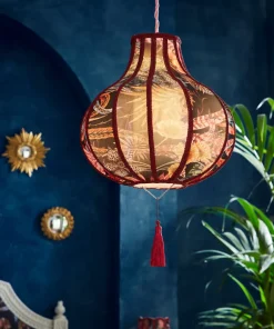 Fantastically Floral Mesh Pendant Shade