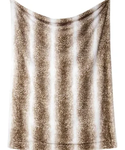 Fawn Fur Throw