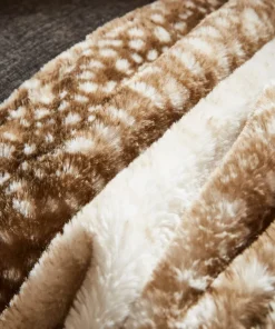 Fawn Fur Throw
