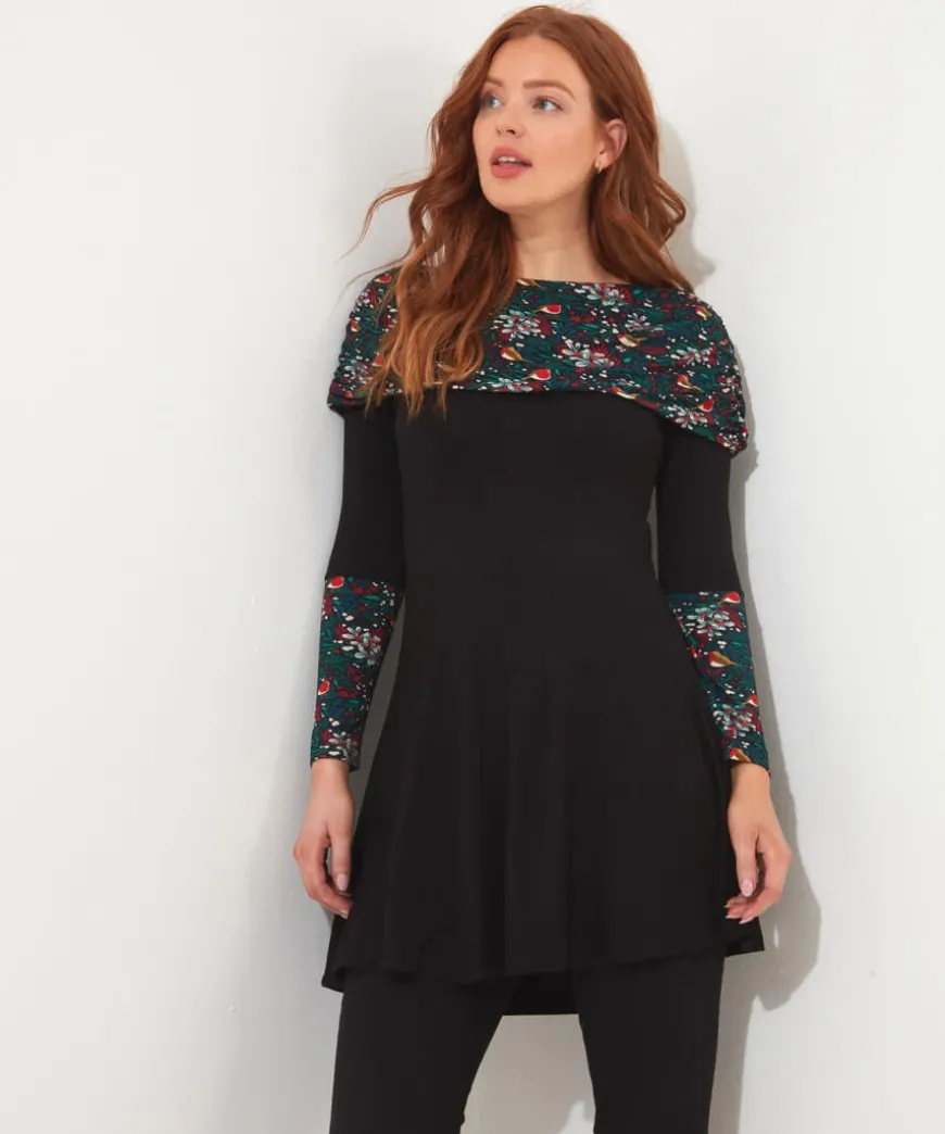 Festive Bardot Tunic