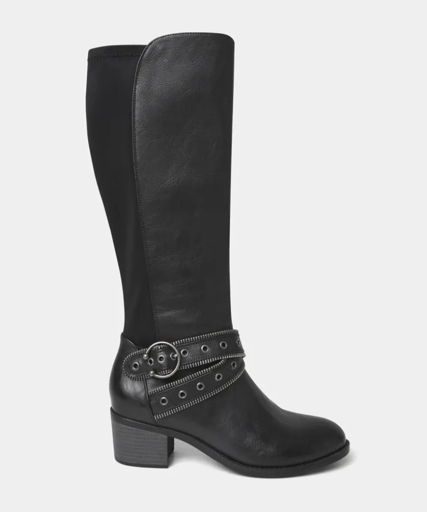Free Rebel Zip Detail Boots