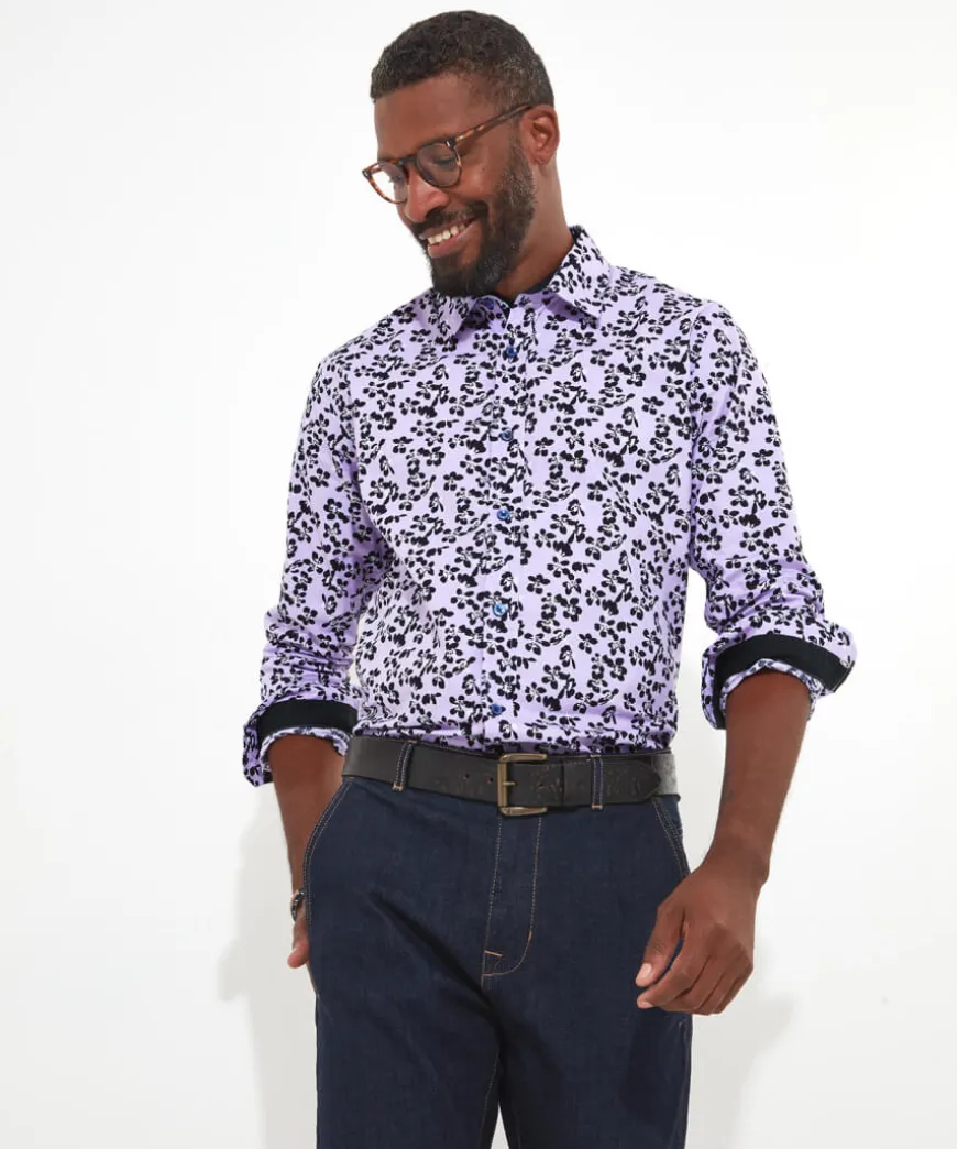Fresh Winter Floral Shirt