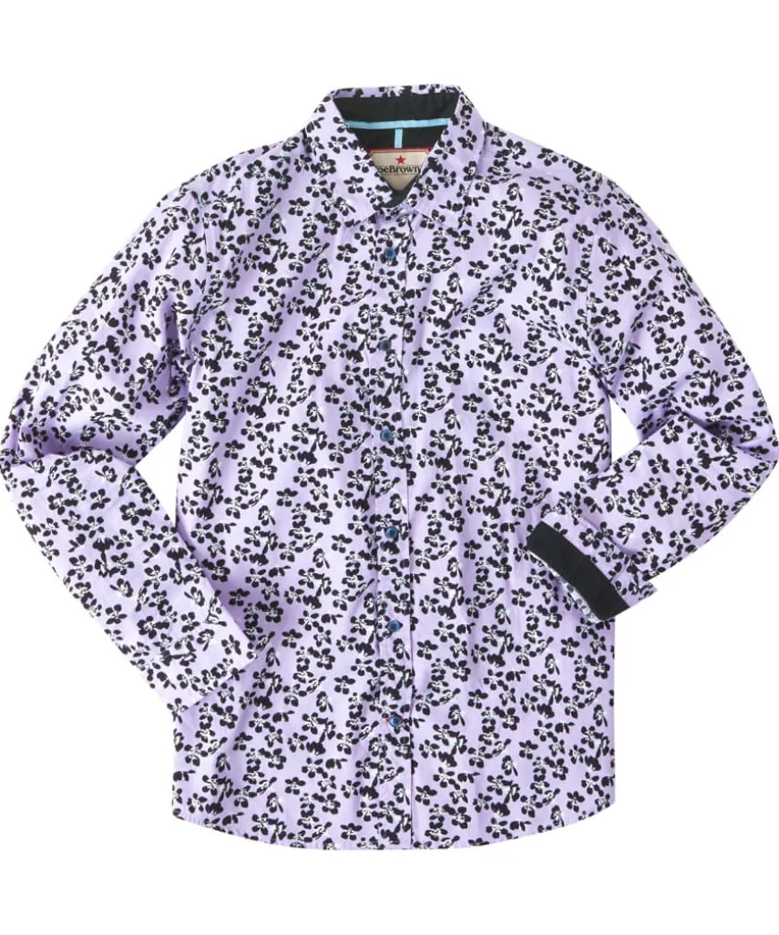 Fresh Winter Floral Shirt