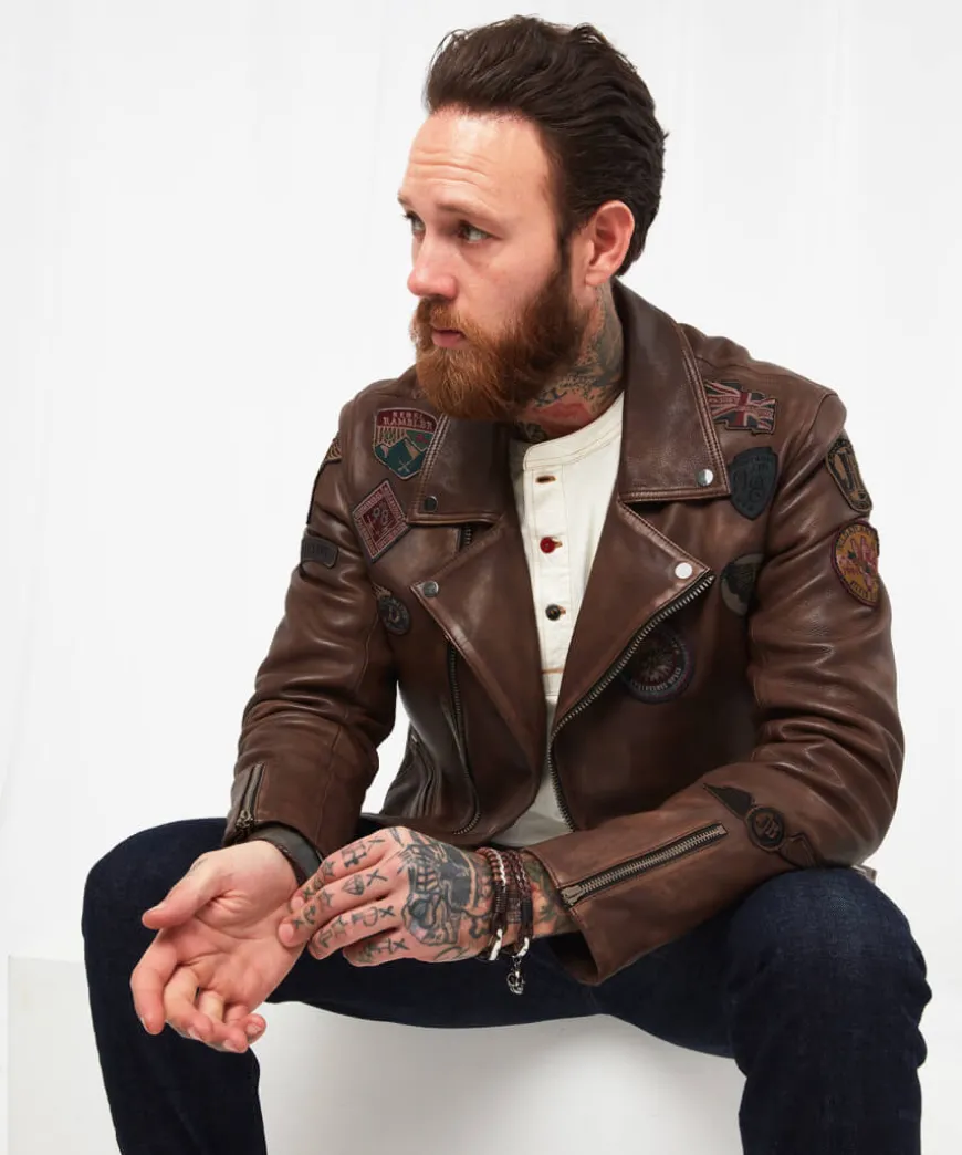Fully Loaded Leather Jacket