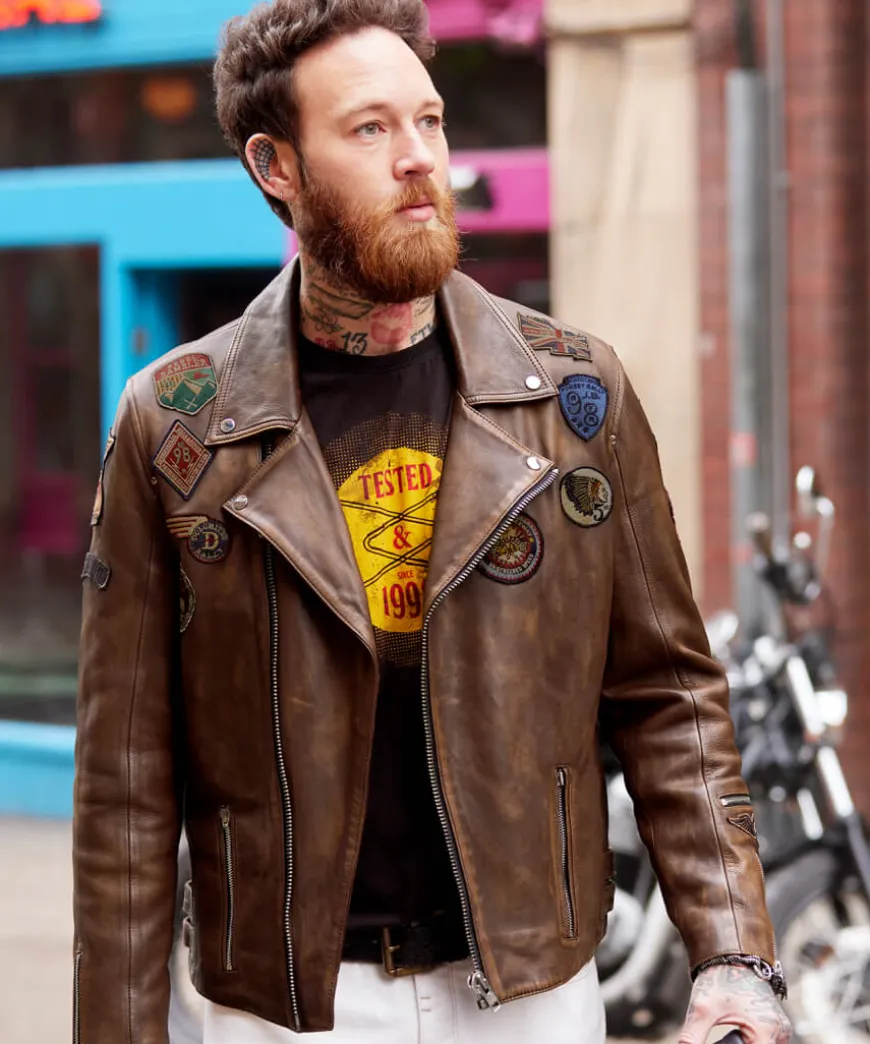 Fully Loaded Leather Jacket