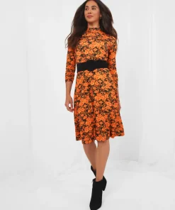 Funky Floral Dress