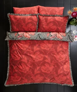 Funky Floral Leopard Reversible Bed Set