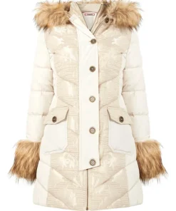Fur Trim Puffa Coat