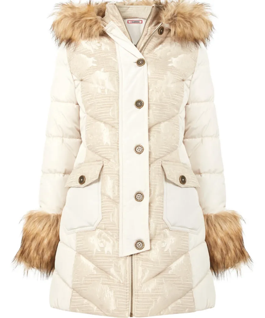 Fur Trim Puffa Coat