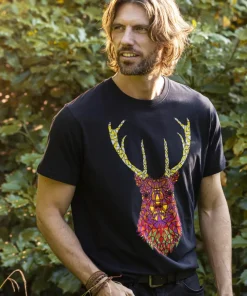 Geo Stag Tee