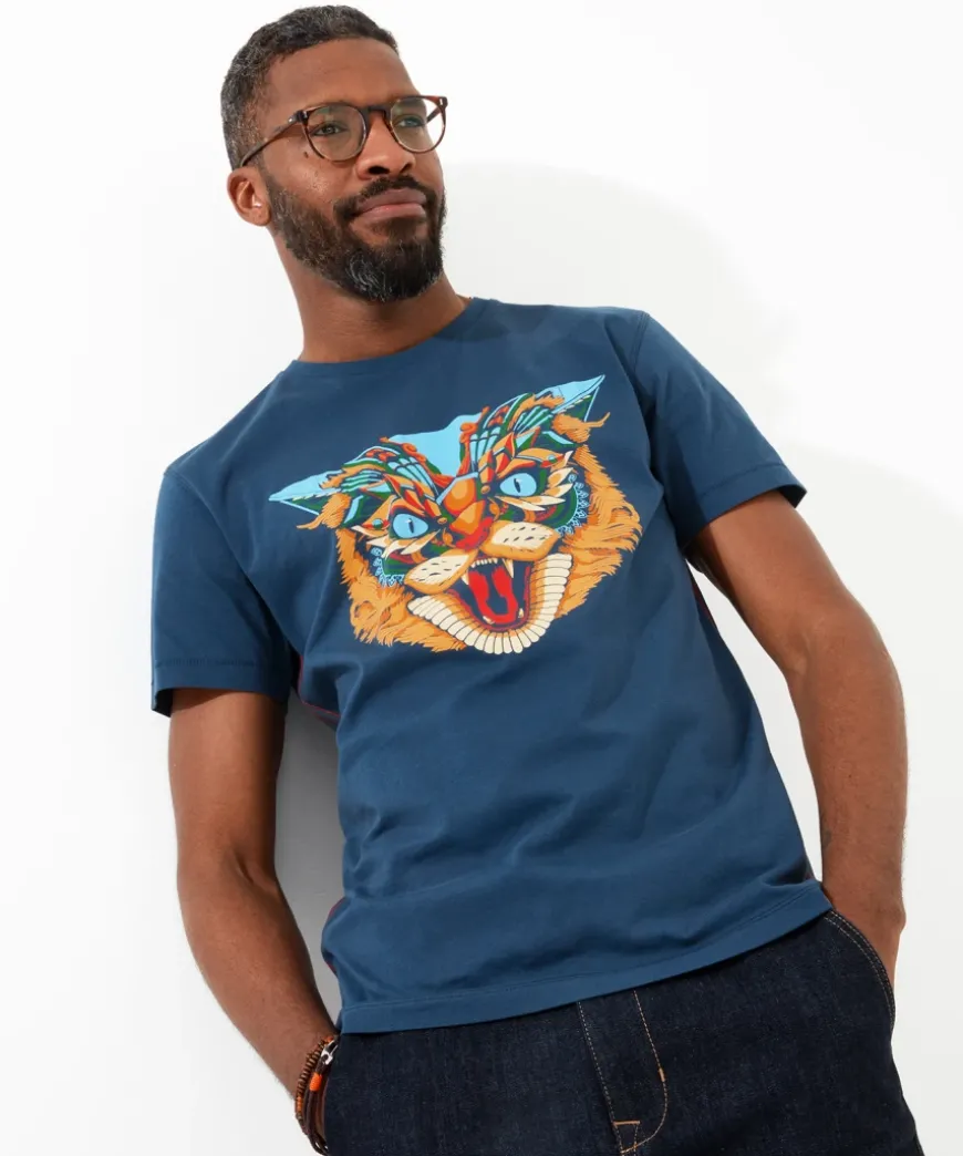 Geo Wildcat Tee
