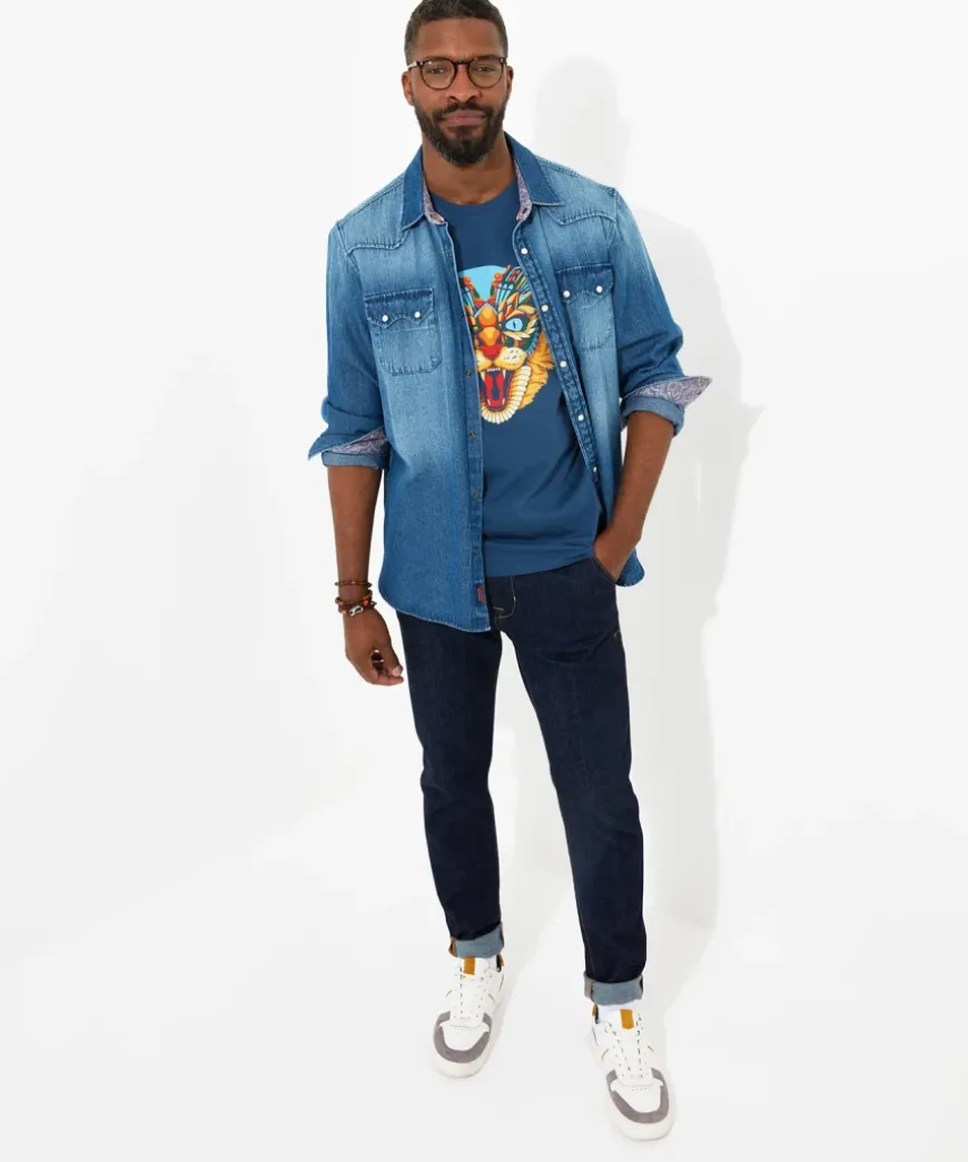 Geo Wildcat Tee