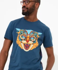 Geo Wildcat Tee