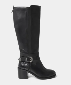 Gigi Premium Leather Rider Boots