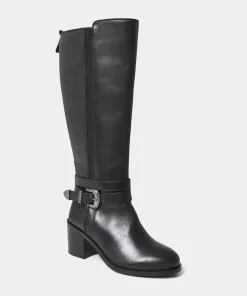 Gigi Premium Leather Rider Boots