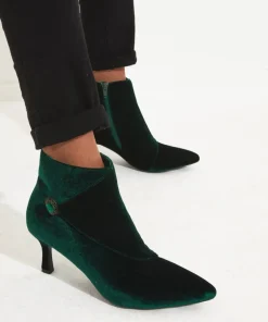 Glamorous Jewel Trim Boots