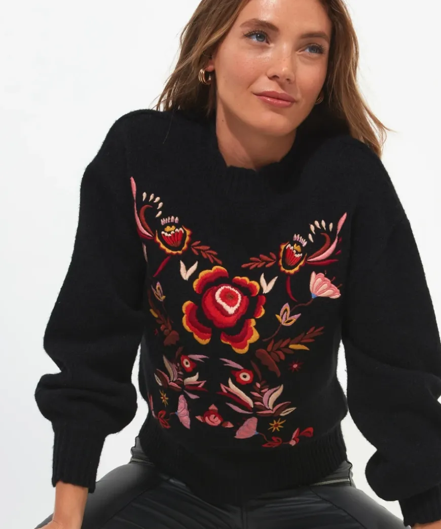 Glorious Embroidered Jumper