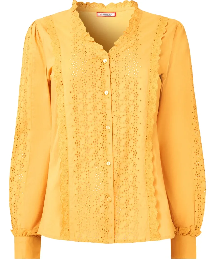 Gorgeous Broderie Blouse