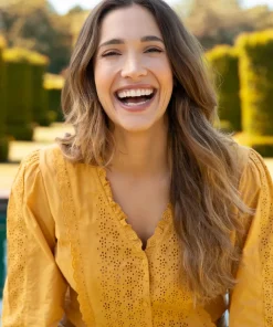 Gorgeous Broderie Blouse