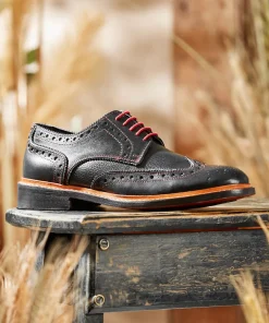 Hand Lasted Leather Brogues