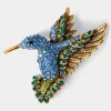Heavenly Hummingbird Brooch