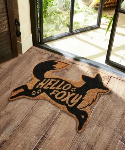 Hello Foxy Doormat