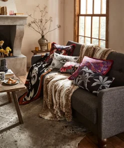 Hypnotic Horses Reversible Cushion