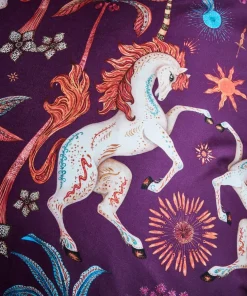 Hypnotic Horses Reversible Bed Set