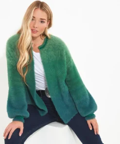 Ibiza Fluffy Knit Cardigan