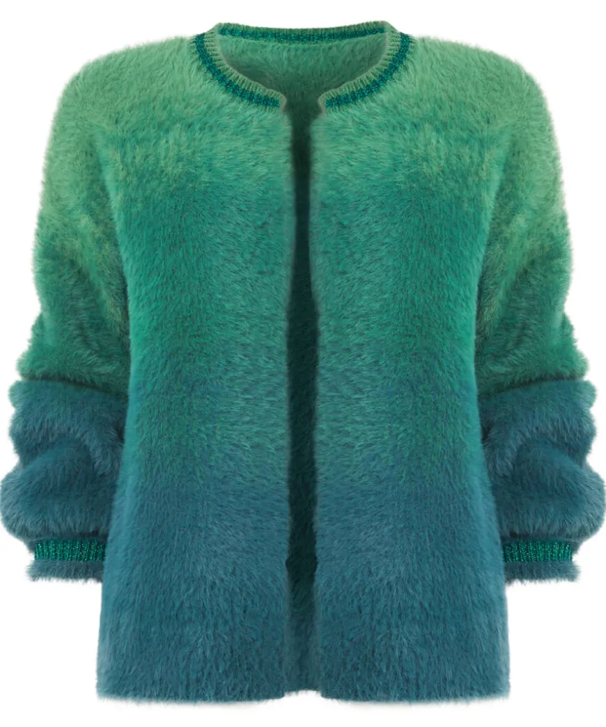 Ibiza Fluffy Knit Cardigan