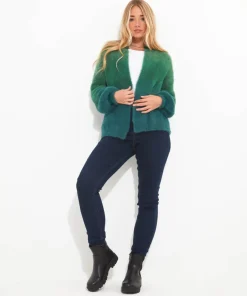 Ibiza Fluffy Knit Cardigan