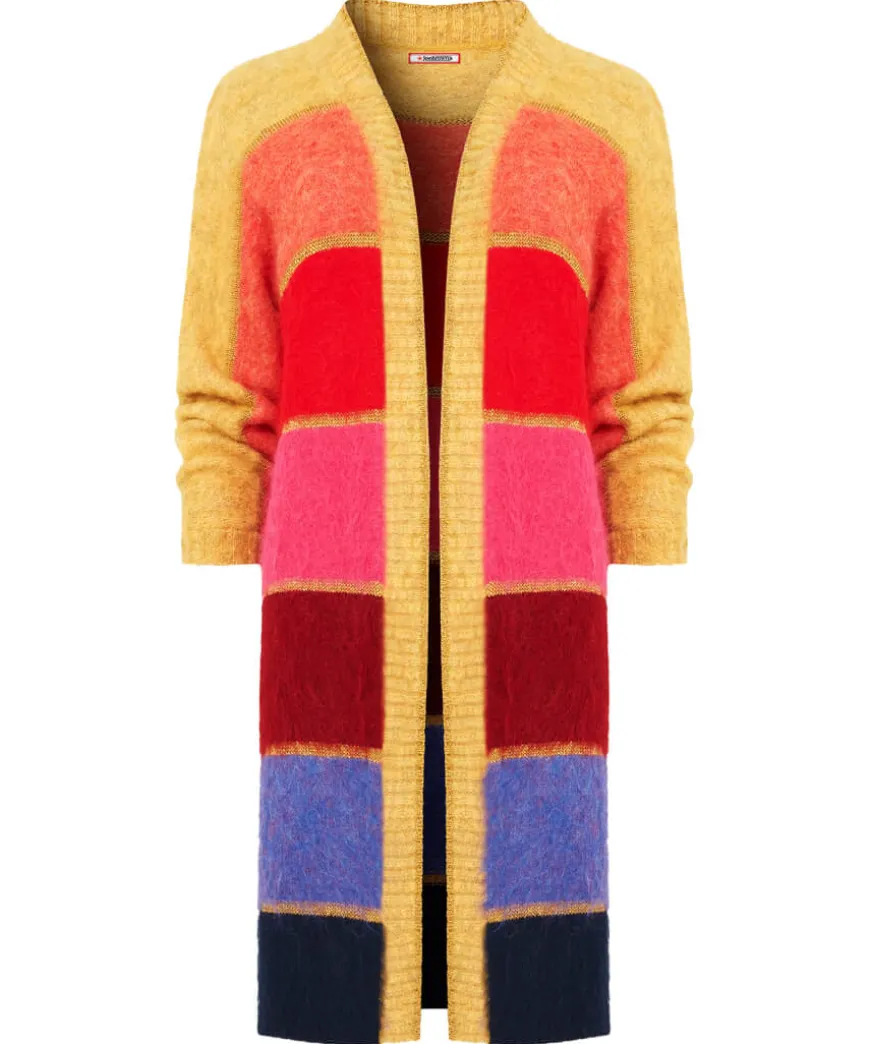 Ibiza Multicolour Stripe Cardigan