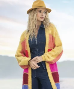 Ibiza Multicolour Stripe Cardigan