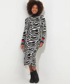 In A Swirl Jumper Dress