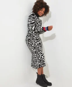 In A Swirl Jumper Dress