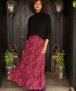 Intelligent Animal Tiered Skirt