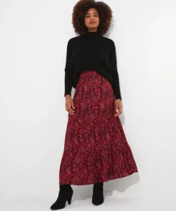 Intelligent Animal Tiered Skirt