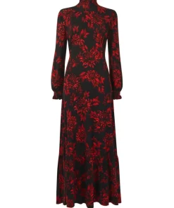 Into The Night Floral Dress